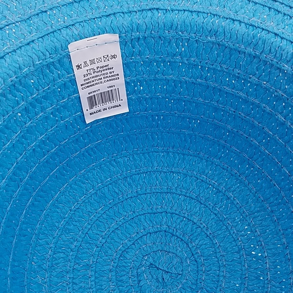 🆕Girls Sun Hat With Pom Pom Bag - Picture 3 of 8